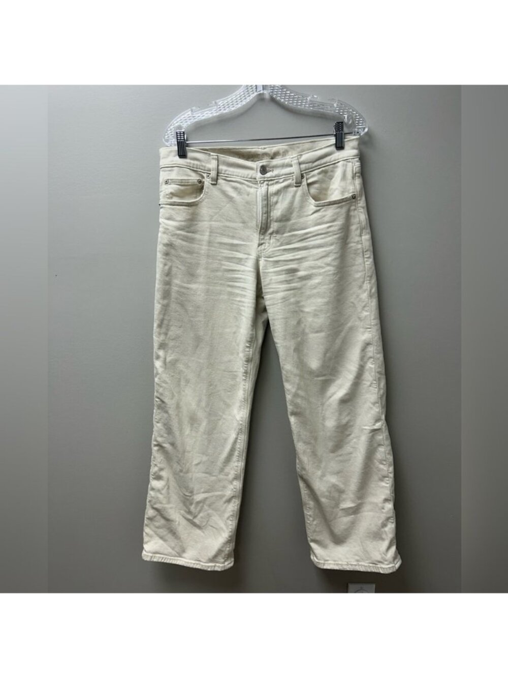American Eagle Stovepipe Beige Womens Jeans